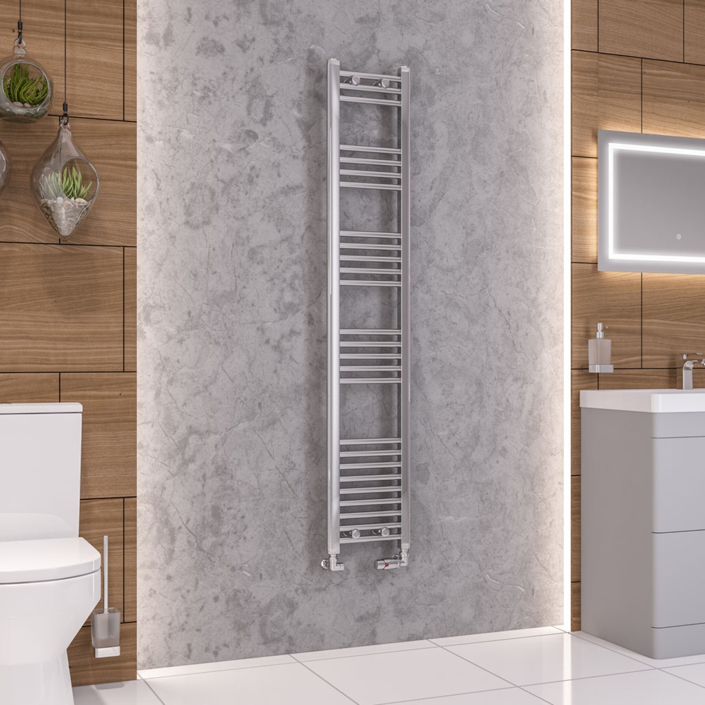 Wendover Straight Multirail 1600 x 300mm - Chrome-1