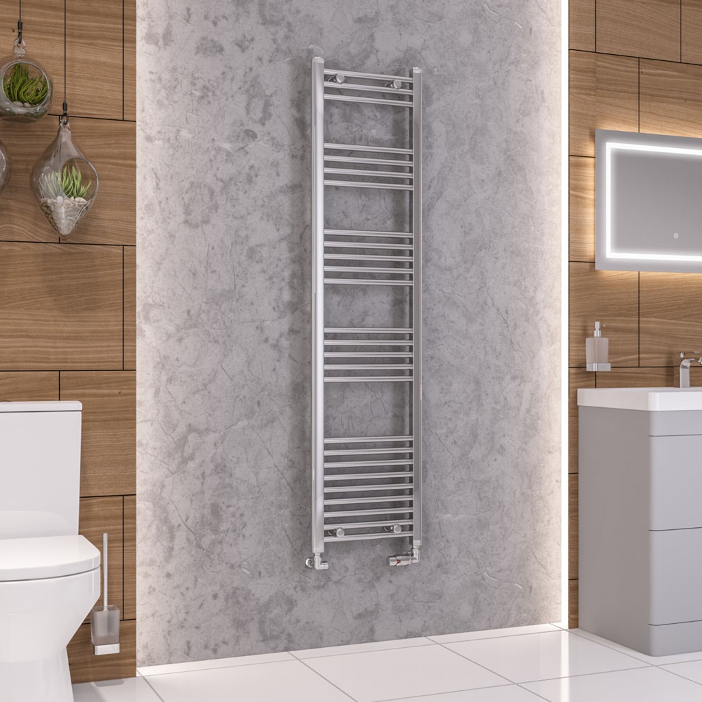 Wendover Straight Multirail 1600 x 400mm - Chrome-1