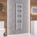 Wendover Straight Multirail 1600 x 400mm - Gloss White-1
