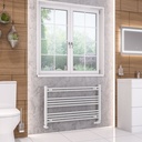 Wendover Straight Multirail 600 x 1000mm - Gloss White-1