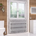 Wendover Straight Multirail 600 x 1200mm - Gloss White-1