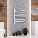Wendover Straight Multirail 800 x 750mm - Gloss White-1