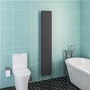 Wingrave 1800 x 310 Flat Panel Radiator - Matt Anthracite-1