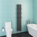 Wingrave 1800 x 310 Flat Panel Radiator - Matt Anthracite-2