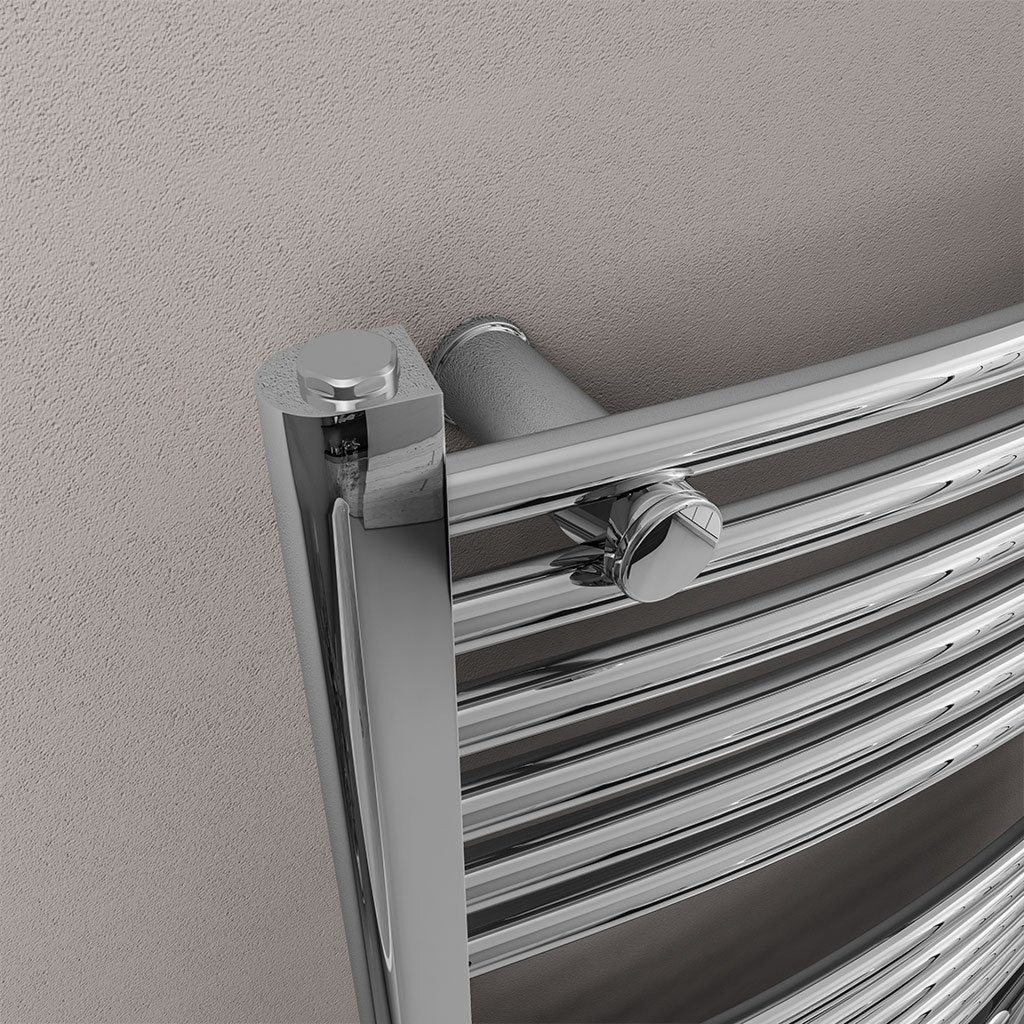 Wingrave Curved Multirail 1600 x 600mm - Chrome-2