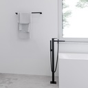 hansgrohe Addstoris Double Bath Towel Rail - Matt Black-1