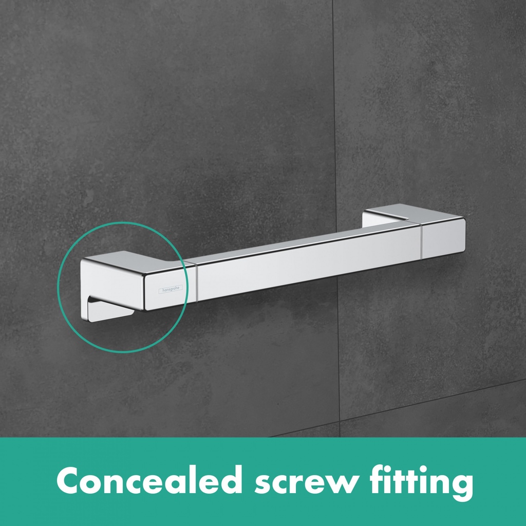 hansgrohe Addstoris Grab Bar - Chrome-1