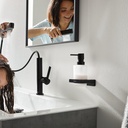 hansgrohe Addstoris Liquid Soap Dispenser - Matt Black-6