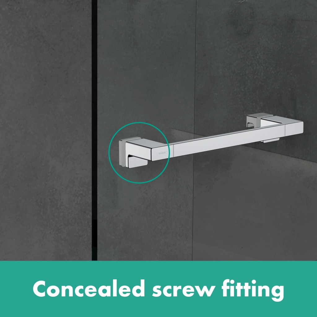 hansgrohe Addstoris Shower Door Handle - Chrome-1