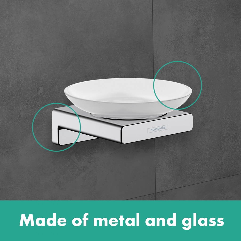 hansgrohe Addstoris Soap Dish - Chrome-1