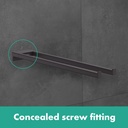hansgrohe Addstoris Towel Holder Twin-Handle - Matt Black-1