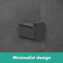 hansgrohe Addstoris Towel Hook - Matt Black-1