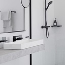 hansgrohe Addstoris Towel Hook Double - Matt Black-2