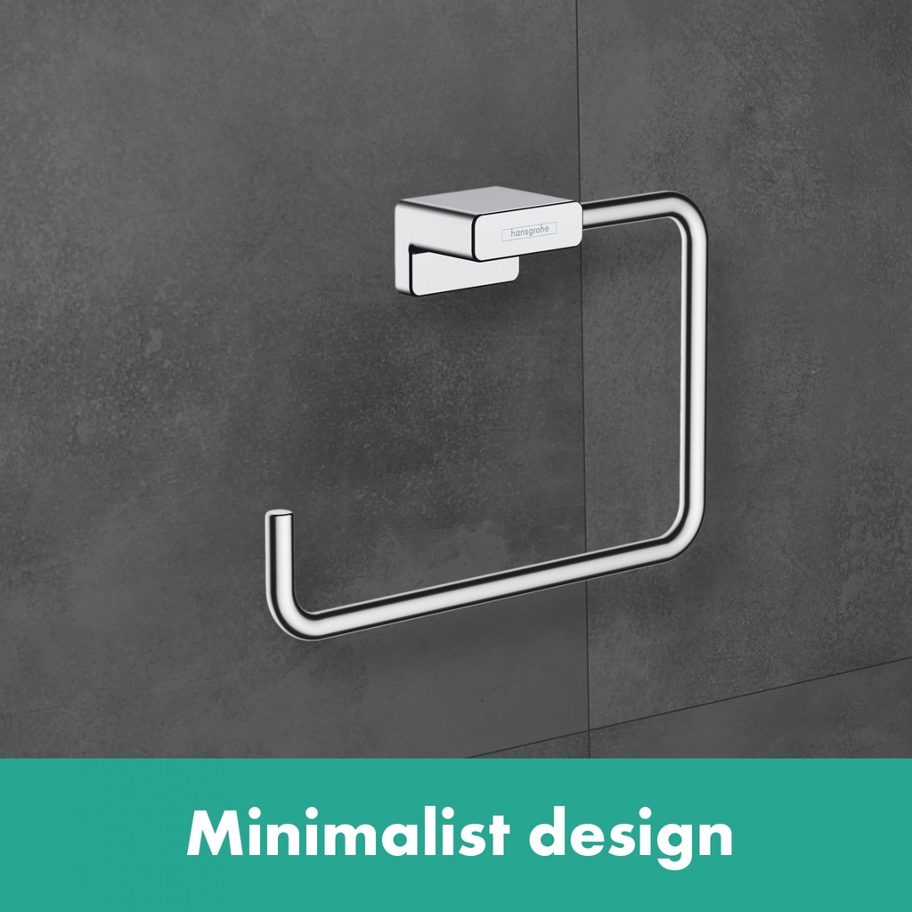 hansgrohe Addstoris Towel Ring - Chrome-1
