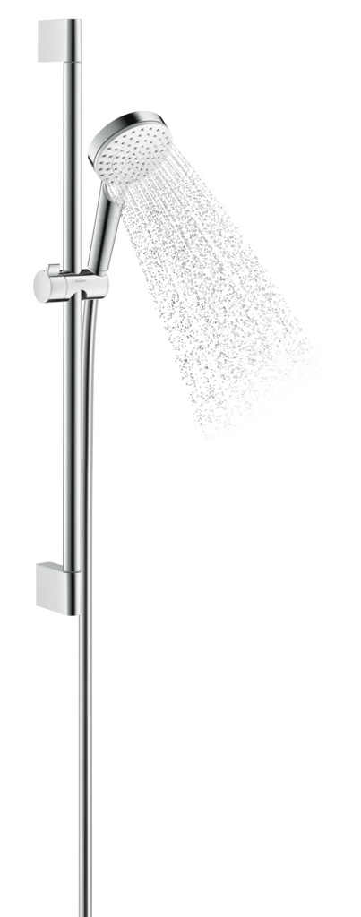 hansgrohe Crometta 1Jet 9L Unica Set 650mm White/Chrome-1