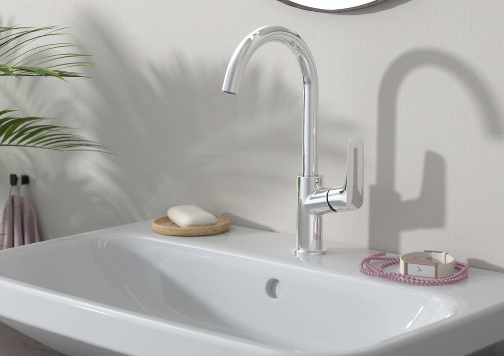 hansgrohe Logis Basin Mixer 210 Swivel Spout-1