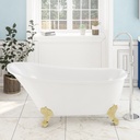 Richmond 1620x690x760 Freestanding Bath (excludes bath legs) - White-1