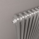 Rivassa 2 Column Radiator 1800 x 383mm - Chrome Effect-2