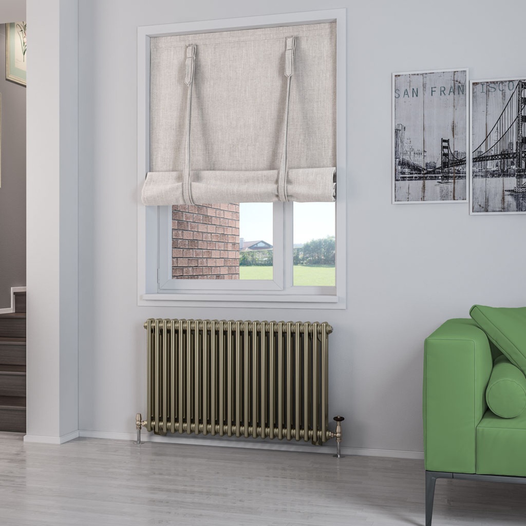 Rivassa 2 Column Radiator 600 x 1010mm - Bronze Effect-1