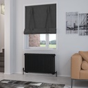 Rivassa 2 Column Radiator 600 x 1010mm - Matt Black-1