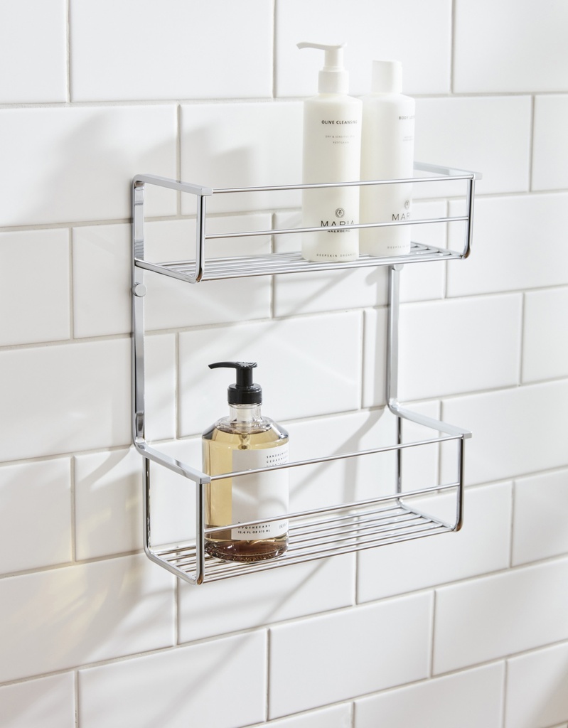 Signature 2 Tier Basket - Chrome-1