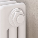 Round Vent Cap (Pair) - White-1