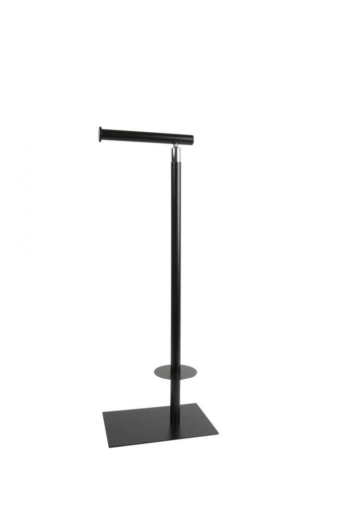 Signature Toilet Roll Holder F/Standing - Black-1
