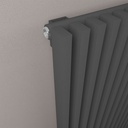 Rowsham 600 x 580mm Radiator - Matt Anthracite-2