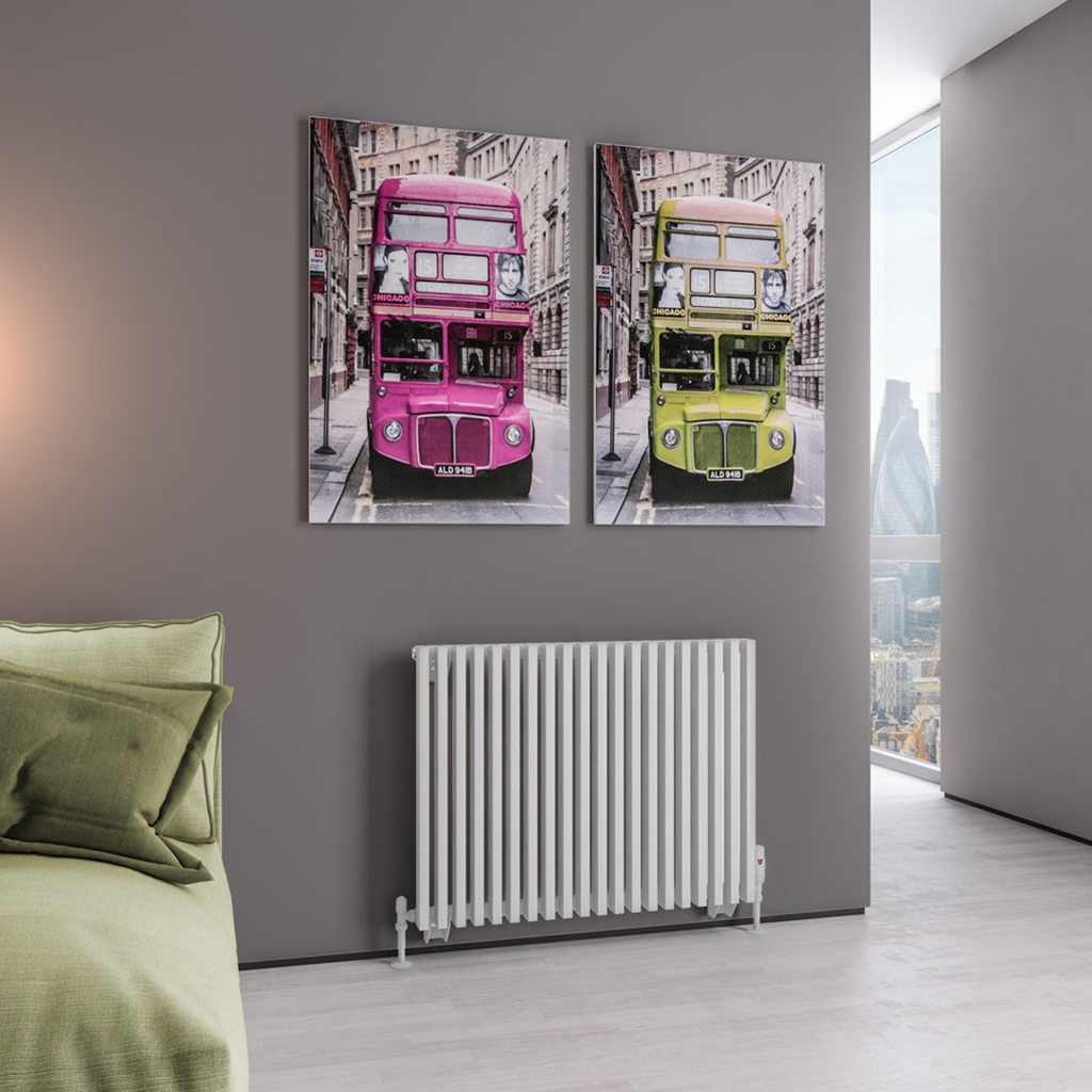 Rowsham 600 x 780mm Radiator - Matt White-1