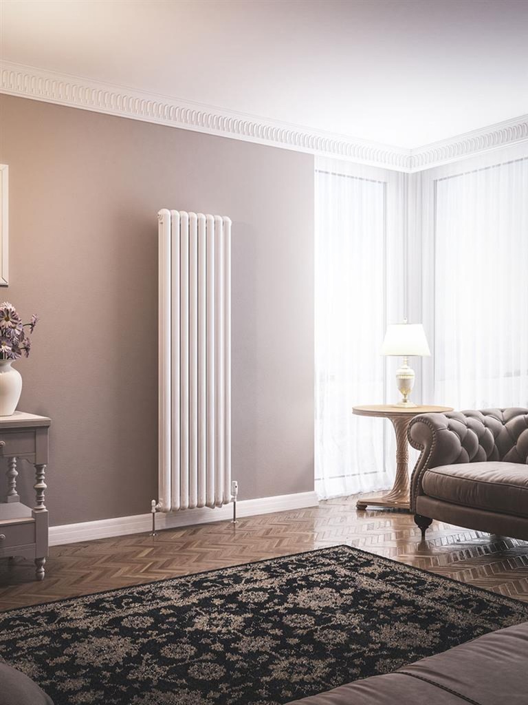 Rubano 1800 x 503mm Radiator - Gloss White-1