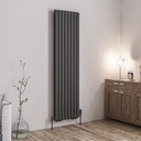 Rubano 1800 x 503mm Radiator - Matt Anthracite-2