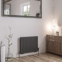 Rubano 600 x 803mm Radiator - Matt Anthracite-2