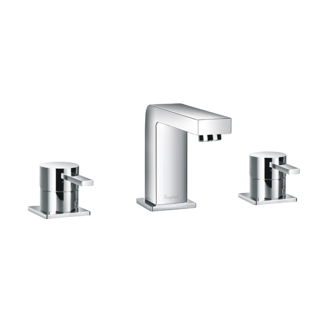 STR8 3-Hole Deck Mounted Bath and Shower Mixer-1