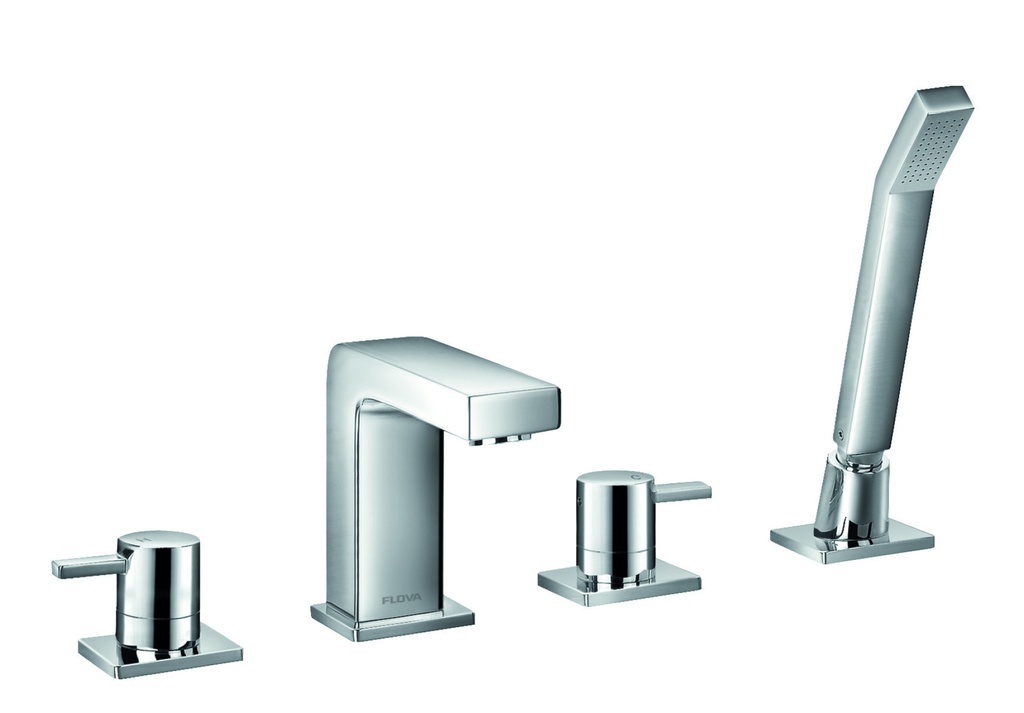 STR8 4-Hole Deck Mounted Bath and Shower Mixer-1