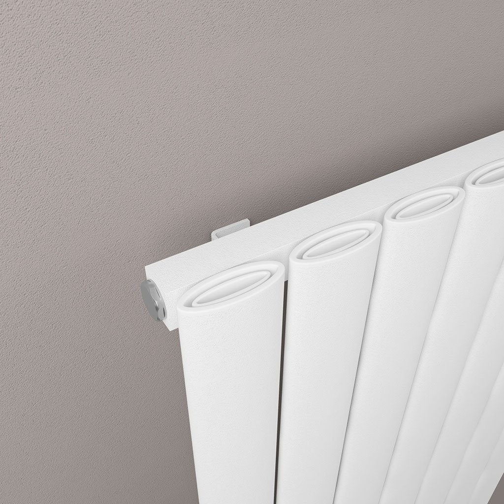 Sandhurst 600 x 1045mm Aluminium Radiator - Matt White-1