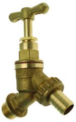 BRASS GARDEN BIB TAP (NOT BYE LAW) 1/2" Extra Image