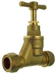 BRASS STOPCOCK 22MM X 22MM BS1010 Extra Image