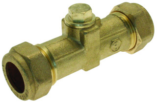 BRASS DOUBLE CHECK VALVE 15MM Extra Image