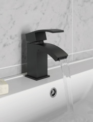 Kartell K-VIT Fiuto Nero Mono Basin Mixer - Full Black – Extra Image 1