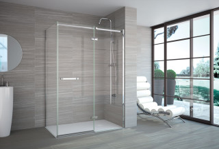 8 Series Frameless Hinge & Inline 1600mm – Extra Image 1