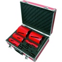 DART DIAMOND CORE  BIT SET 5pc + ALUM CASE – Extra Image 1