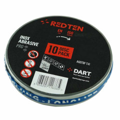 DART CUT DISC FLAT 115MM PACK 10 – Extra Image 1