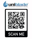 INCR UNIBLADE 900MM BATH/SHOWER SCREEN SEAL U – Extra Image 2