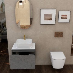 RAVINE ILLUMINATED MIRROR WITH DEMISTA – Extra Image 1