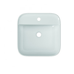RAVINE 420MM 1TH COUNTERTOP BASIN IN WHITE – Extra Image 3