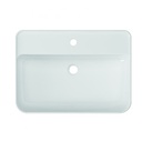 RAVINE 600ML 1TH COUNTERTOP BASIN IN WHITE – Extra Image 1