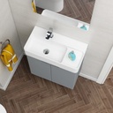 BLADE 600X310MM BASIN ONE TAP HOLE – Extra Image 1