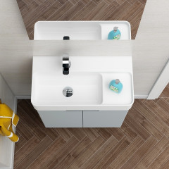BLADE 600X310MM BASIN ONE TAP HOLE – Extra Image 2