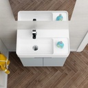 BLADE 600X310MM BASIN ONE TAP HOLE – Extra Image 2