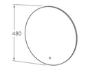 ALMA 480 ILLUMINATED MIRROR WITH DEMISTA – Extra Image 4